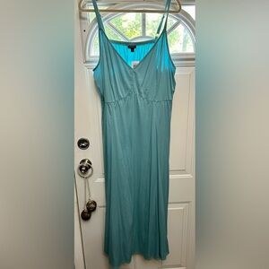 Torrid Tea-Length Stretch Challis VNeck Dress